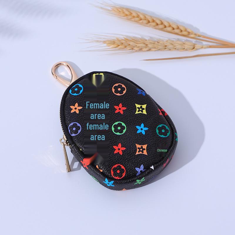 Women's 2024 Mini Multifunctional Key and Card Holder with Coin Purse