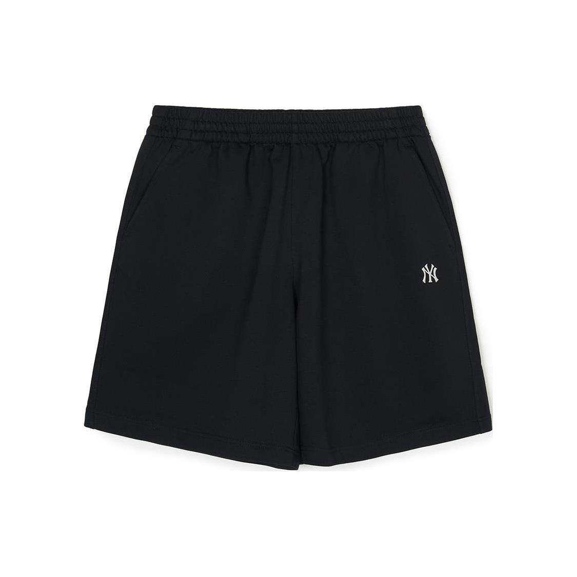 MLB New York Yankees Casual Shorts Unisex Black 3ASPB0343-50BKS XS