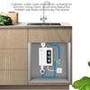 3000W Shower Tankless Tap Water Heater Bathroom Kitchen Instant Electric Hot Water Heater Tap Temperature Display Faucet
