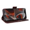 For Motorola Edge 50 Pro 5G Leather Case Magnetic Closure Wallet Stand Phone Cover with Crossbody Strap