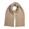 Pieces Rib Knit Midweight Scarf