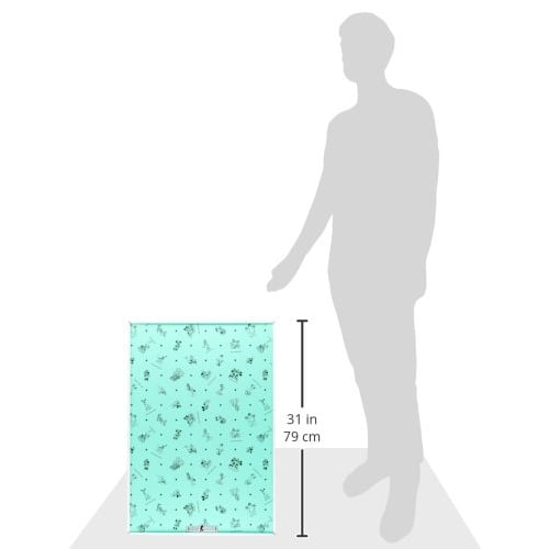 Tenyo [Made in Japan] Aluminum puzzle frame Disney exclusive Safety panel for 1000 pieces White (51x73.5cm) One-touch front opening method Lock functi