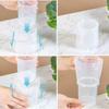 Stackable Freshness Storage Boxes Up-right Plastic Vegetable Storage Container Collapsible Fruit Storage Container Food Storage