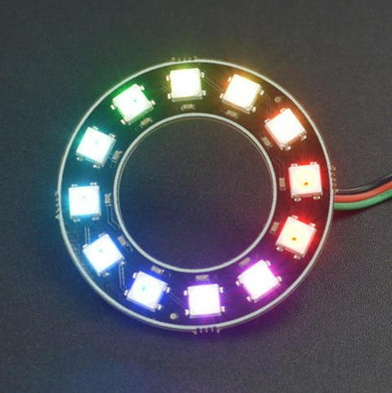 

RGB LED Ring WS2812-12