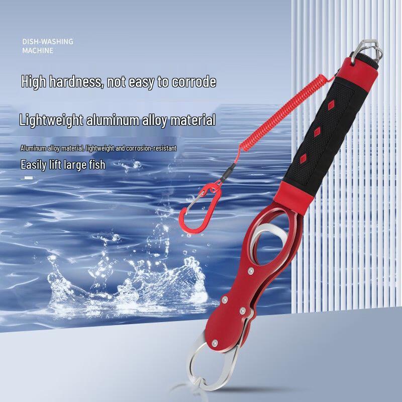 Aluminum Alloy Fishing Gripper with Scale