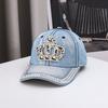 Cowboy Crown Women's Baseball Cap Fashion Caps, Outdoor Casual Hats Women Casual New