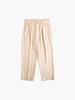 MILITORA Lot. 845 Linen Double-Pleat Slacks (Type A)