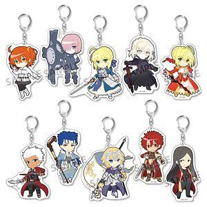 

[USED] Fate Grand Order FGO Acrylic Keychain BOX + First-time Purchase Bonus