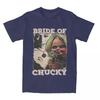 Bride Of Chucky T Shirts Horror Movie Awesome Tees Short Sleeve Crewneck T-Shirt Cotton 6XL Clothes