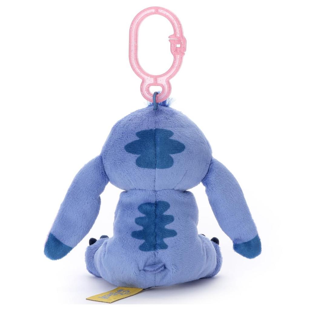 TAKARATOMY Disney Character Lilo Stitch Plastic Hook Mascot Stitch Plush Toy Width 13cm A.R.T.S & Approx.