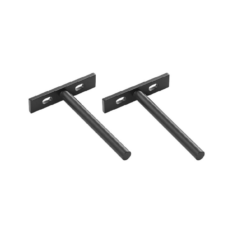 2Pcs Heavy Duty Floating Shelf Brackets Replacement Rustproof Wall Shelf Support Furniture Replacement Hardware