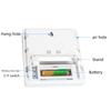 Hygrometer Thermometer Temperature Humidity Meter Alarm Clock Calendar Tester with LCD Screen for Eyelash Extensions