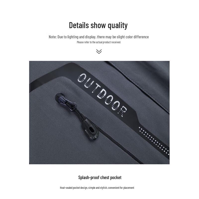 FIRS Men's 3-in-1 Outdoor Hooded Jacket