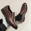 Luxury New Designer Pointed Glossy Patent Leather Wedding Shoes for Men Brand Silp on Loafers Formal Dress Footwear