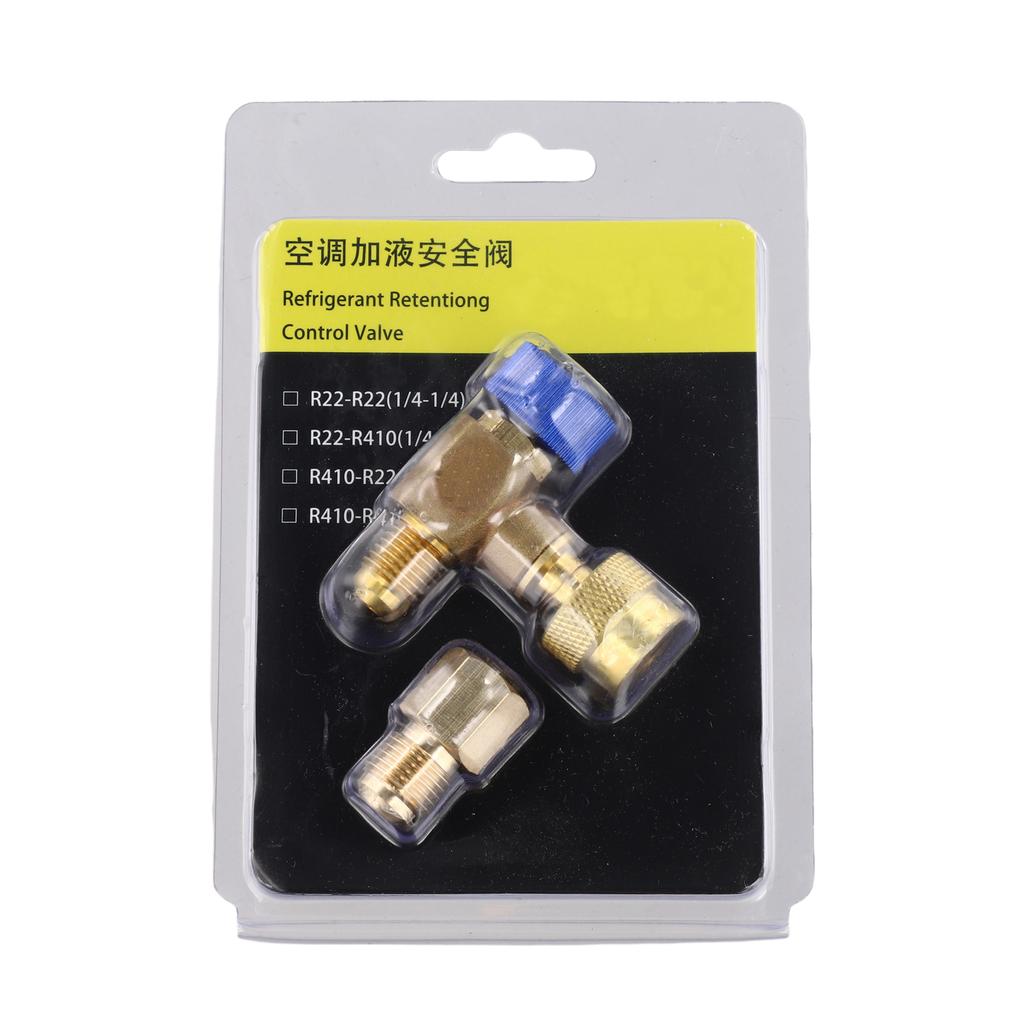1Pcs Air Conditioning Safety Valve Copper Safety Valve Right Angle Valve Connectors For R22 R32 And R410 Air Conditioning Units