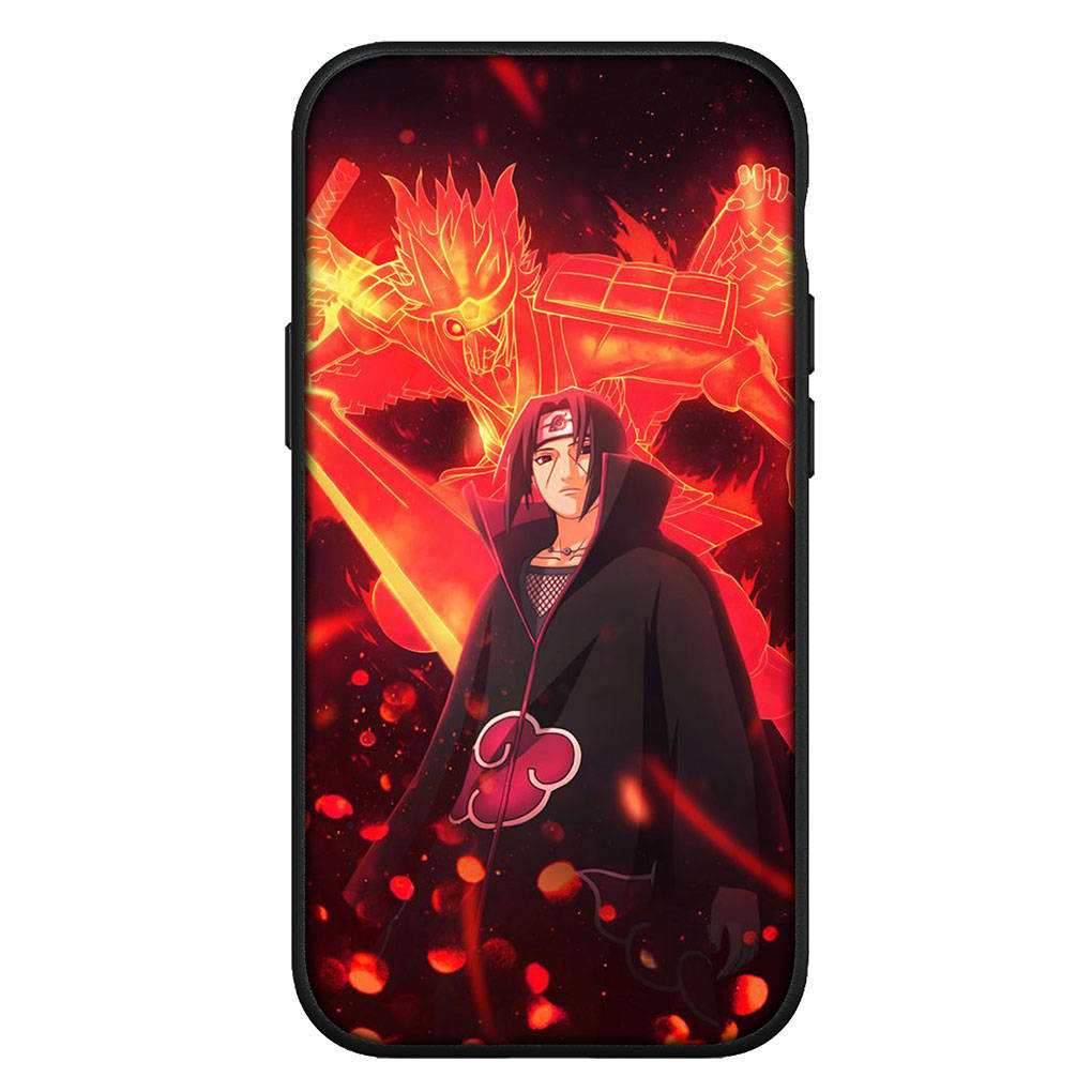 Husă pentru iPhone 16 15 Xiaomi Redmi Note 14 13 12 11 Pro Max X 16e Samsung Galaxy S25 S24 S23 Moto OPPO Huawei Desene Animate Naruto Uchiha Itachi Husă Telefon