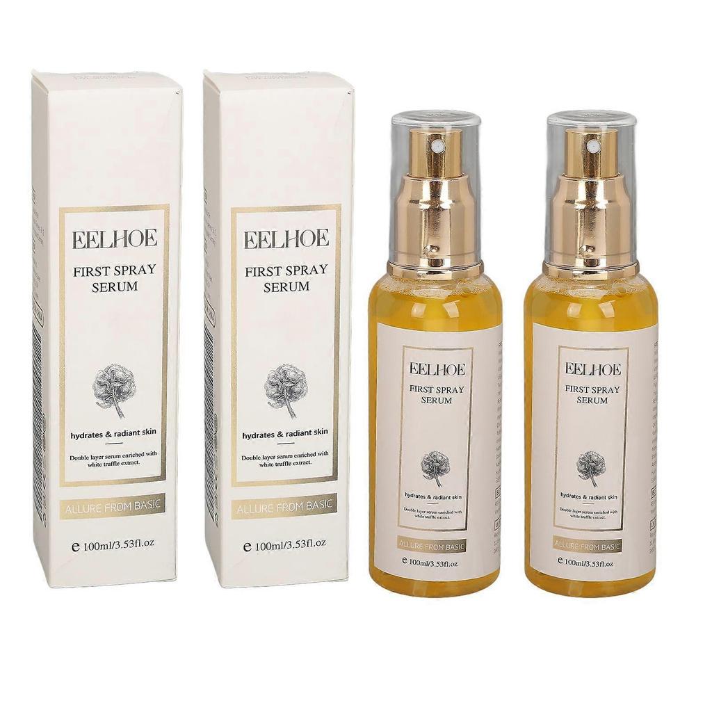2pcs White Truffle Facial Mist Serum 100ml Reduce Pigmentation Whitening Hydrating Moisturizing First Spray Serum