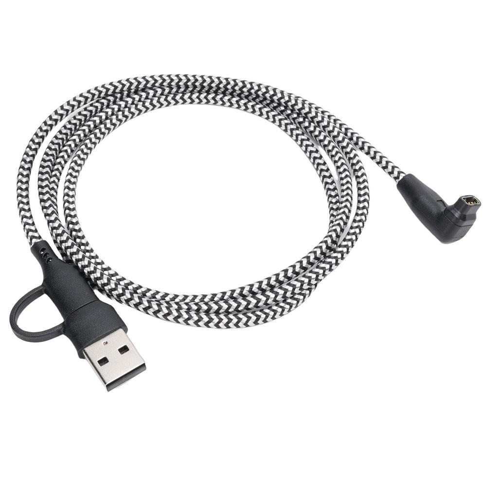 USB and Type C Charging Cable Fit for COROS PACE Pro Smartwatch 1m Length 2 in 1 USB A and C Charging Cord