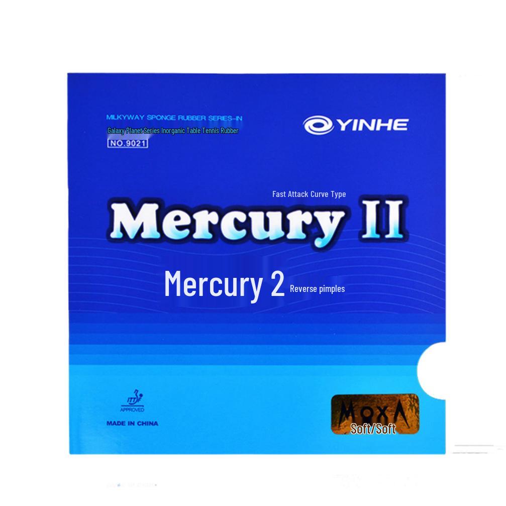 Gomma per Ping Pong Yinhe Mercury 2 Anti-Spin per Racchette da Rovescio per Principianti