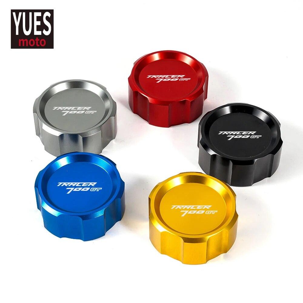 Motorcycle Accessories Front & Rear brake Fluid Cylinder Master Reservoir Cover Cap For Yamaha Tracer 700 GT 2016-2018