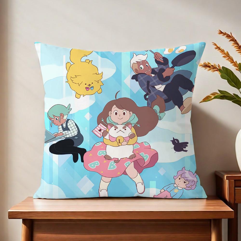 Bbee cute Ppuppycat Anime cushion cover For Pillow Printing Sofa Decoration Home Car Room Coffee Shop Office Nordic Simplicity
