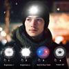 VAORLO Bluetooth Plush Hat Earphones With Flashlight HiFi Stereo Music Super Bass Headset HD Noise Cancel Headphone For All Smartphones