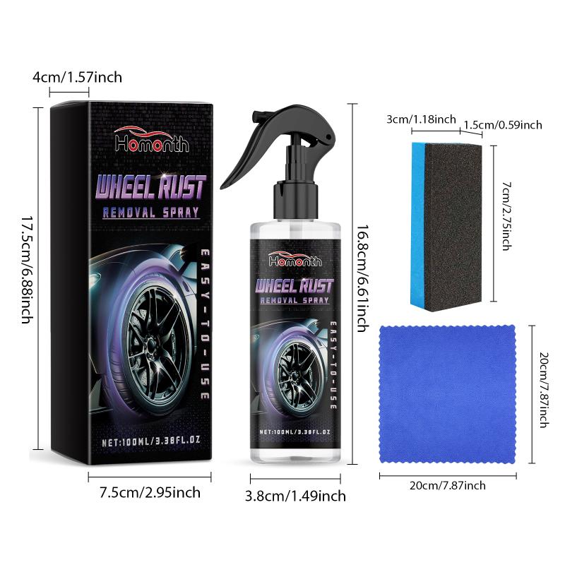 Automotive Interior Refurbishment Spray 100ml Cleaning and Maintenance Agent for Seat Dashboard Decontamination