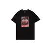 Li Ning Sports Basketbal Collectie T-shirts Heren Zwart Ronde Hals Normale Rechte Pasvorm AHSQ219-1