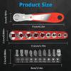 New L-shaped Ratchet Screwdriver 36-tooth Small Space Turning Wrench Durable Mini Right Angle Screwdriver Home