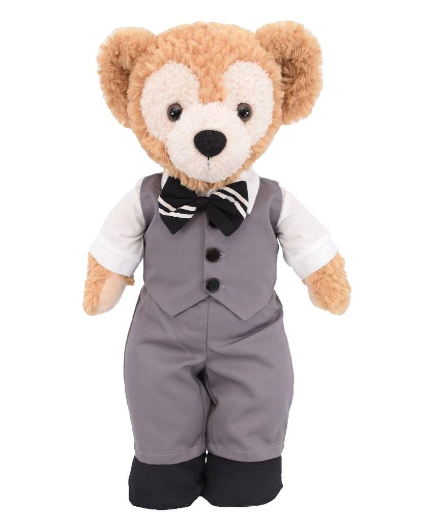 Duffy Kleidung, Kostüm, graues Set, ohne Körper, für Größe S