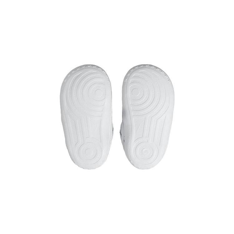 New Nike Air Force 1 Slip Resistant Cushioning Abrasion Resistant Low Top Toddler Shoes White Blue Infant And Toddler DQ0364-101