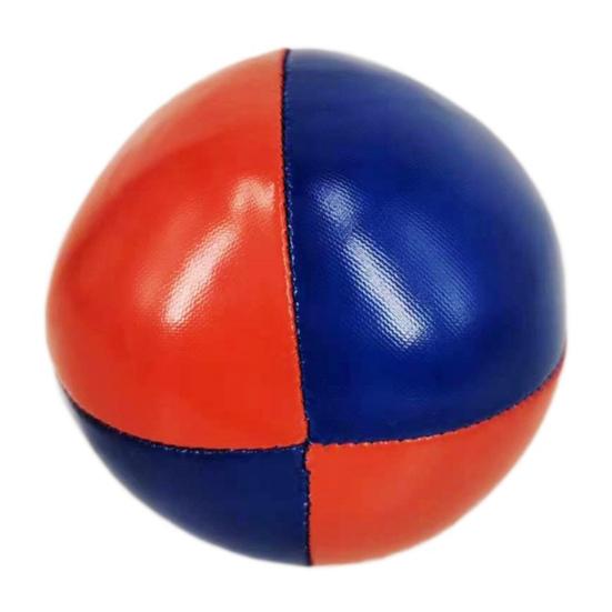 PU Leather Juggling Balls Multi-Color Contrasting Design Rebound Ball Professional Smooth Grip Beginner Practice Balls for Stress Relief Office and
