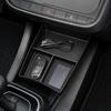 Textured Base Console Storage Tray, Car Interior Insert with Split Storage Space for Phone, Cards, Coins, and Daily Cabin Carry Needs