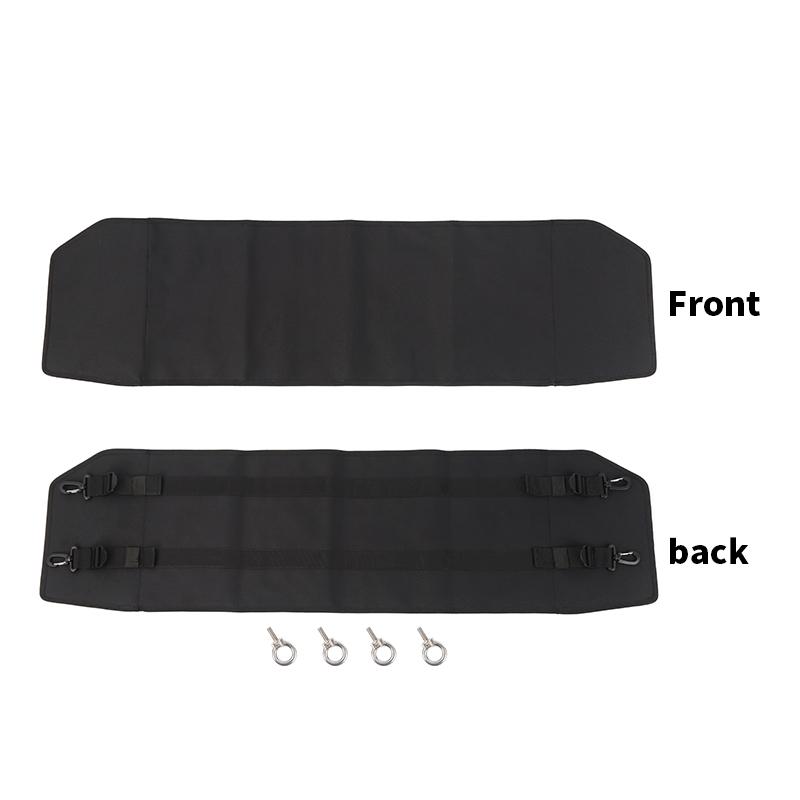 SHINEKA Rear Trunk Curtain Cover Storage Bag Net Organizer for Suzuki Jimny 4 Door 2019 Up Stowing Tidying Interior Accessories чёрный