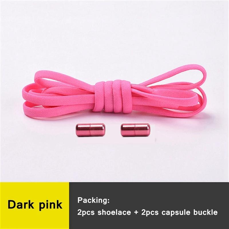 Slip-on No Tie Shoelaces Capsule Lock with Elastic Laces for Sneakers Kids Adults | Quick Lazy Shoelaces One Size Fits All Shoes