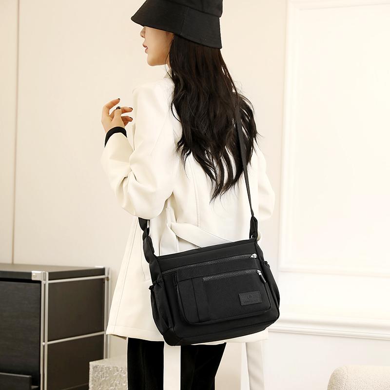 Modna Torba na Ramię Crossbody dla Kobiet Torby Listonoszki Wodoodporny Nylonowy Damski Portfel Torby Shopper dla Kobiet