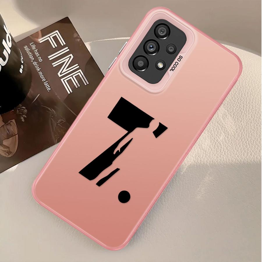 Cartoon Football Number 7 10 Case for Samsung Galaxy A54 A23 A71 A25 A73 A13 A32 A36 A16 A34 A17 A52 A12 A72 A14 A56 Phone Cover