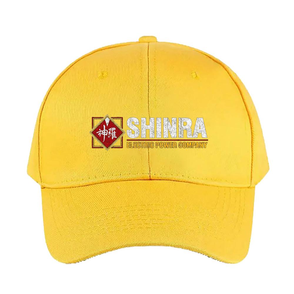 Shinra Electric Power Company Caps Summer Adult Baseball Cap Adjustable with Curved Brim Duckbill Hat Protection Sun Hats