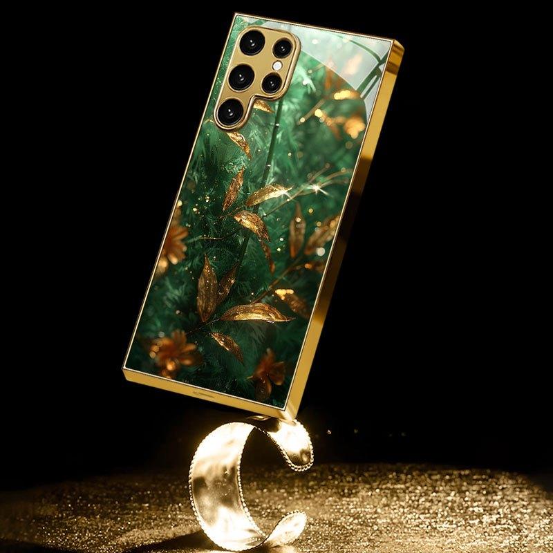 Prémiový kryt na telefon Galvanizované sklo TPU kryt na telefon pro Samsung Galaxy S26 S25 S24 S23 S22 S21 FE, Ultra, Plus Odolný proti pádu
