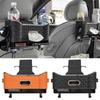 Car Organizer Back Seat Storage Box With 2 Cup Holder Car Seat Storage Box With Bag Hook For Tissue Drink Truck SUV Family