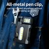 2PCS Magnetic Work Light With Type C Fast Charging IP68 Waterproof Rotatable Head For Technicians Repair And Cave Exploration