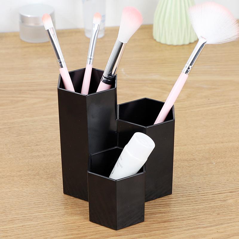 Hexagonal Makeup & Pen Holder Organizer