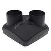 60mm Double Two Holes Air Outlet Vent Cover For Car Truck Air Diesel Parking Heater Parts For Webasto Eberspaecher 5KW Heater