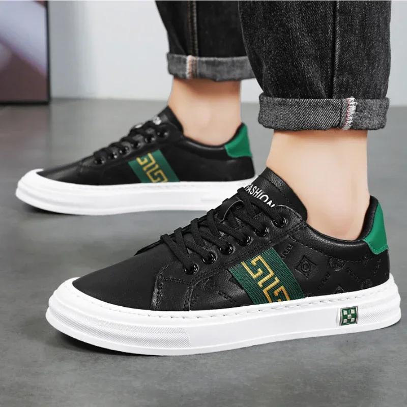 High-End Herren-Vulkanisierschuhe Marken Herren-Freizeitschuhe Herbst Heißer Verkauf Bequem All Match Herren-Flats Zapatos Para Hombres