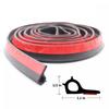 3/5M P Type Car Door Edge Seal Strip Universal Rubber Sealing Strips Weatherstrip Anti-dust Rainproof Moulding Styling for Truck