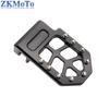 CNC Motorcycle Rear Brake Lever Pedal Tip Plate For YAMAHA YFZ450R 2009-2023 YFZ450X 2010-2011 YFZ450 2017 Parts