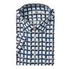 DakS Men S Fungy Linen Check Regular Fit Short Sleeve Shirt dmS1ShcS145b1
