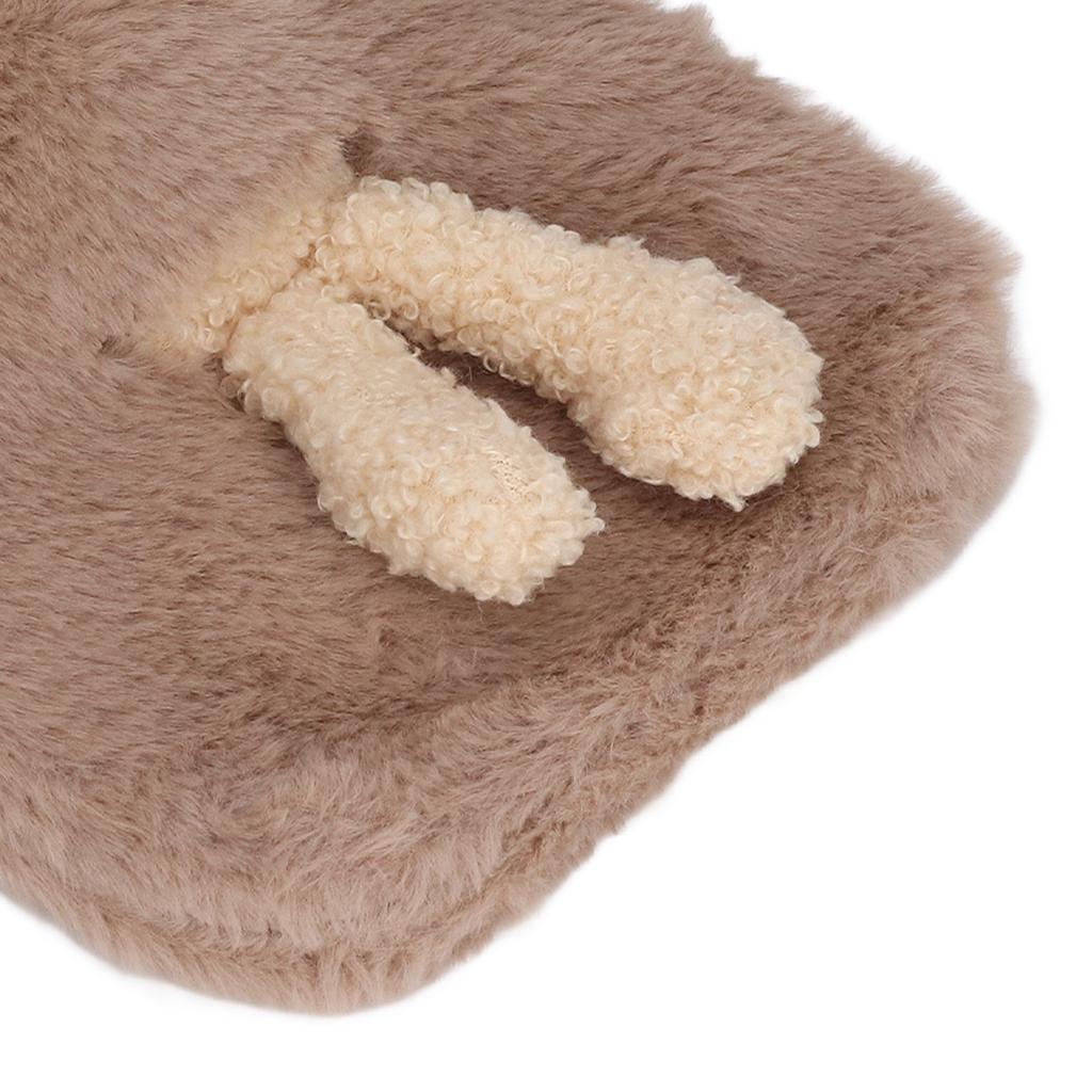 Hot Water Bag Multifunctional 1000ml Capacity Wide Mouth Cute Cartoon Hot Water Bottle for Homes