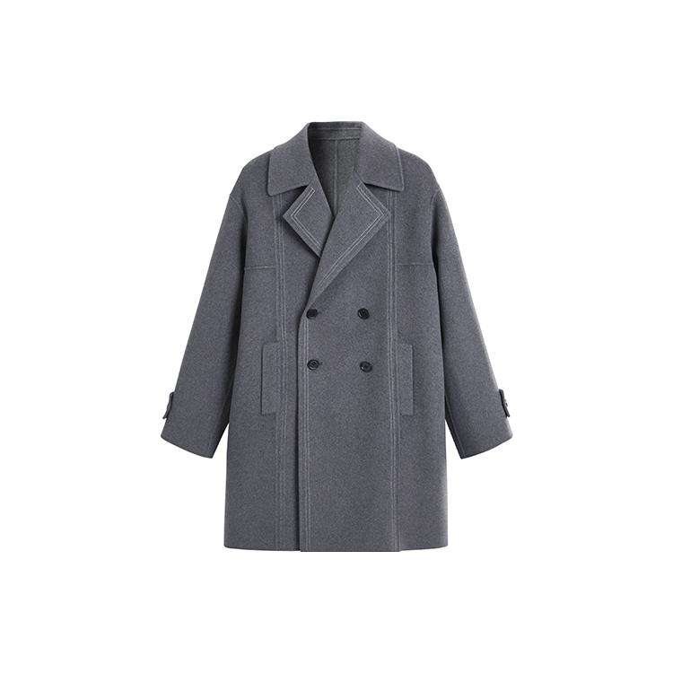 PEACEBIRD MEN Coats Unisex Lapel Moderate BWAAC4514