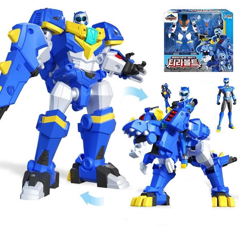 Mini Special Forces Toy Super Dino Power Mecha Transformation Robot For Boys